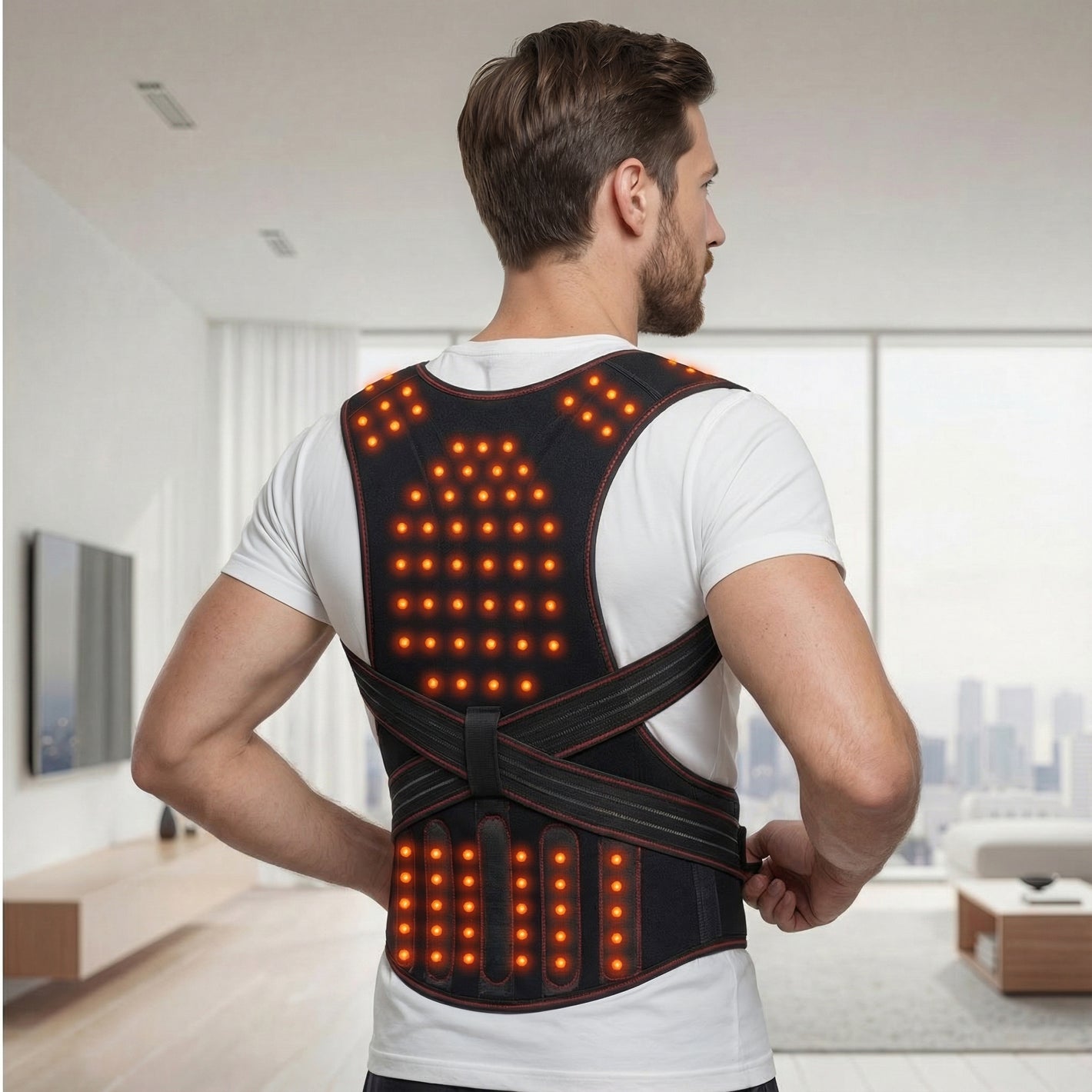 Soutien Dorsal Chauffant – Dos & Lombaires