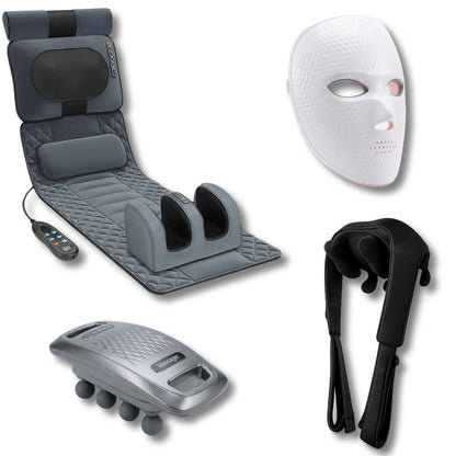 Pack Premium Récupération & Beauté – LED Visage + Massage Pro Corps