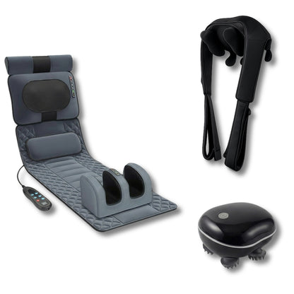 Coffret Massage Pro Intégral – Shiatsu, Multi-Zones & Corps Entier
