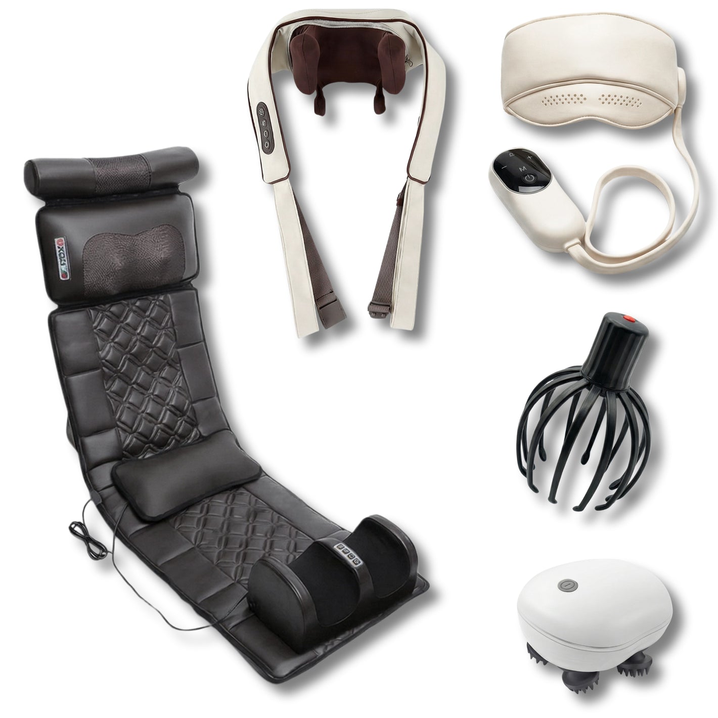 Coffret Massage Ultime Signature – Crâne, Yeux, Shiatsu & Corps Entier